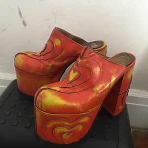 90s Vintage Luichiny Platforms US womens size 7